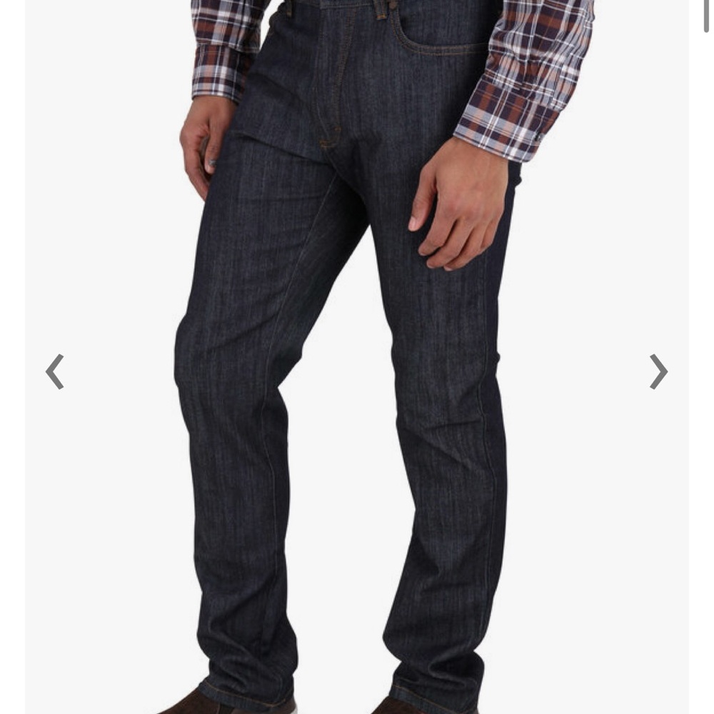Ermenegildo Zegna 5 pocket dark wash jeans 34R (36x34) NWT - Picture 3 of 10